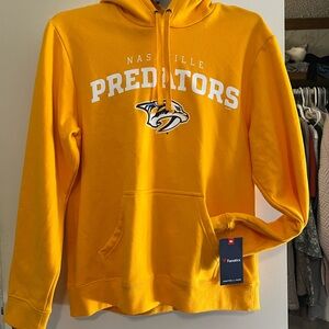 Fanatics Yellow Nashville Predators Hoodie